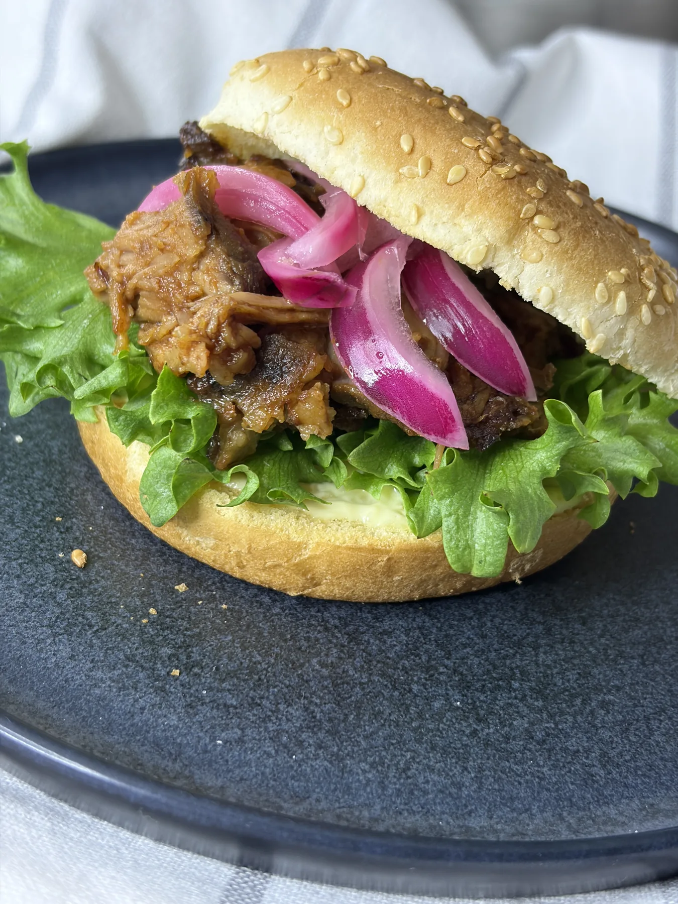 pulled pork hampurilaset